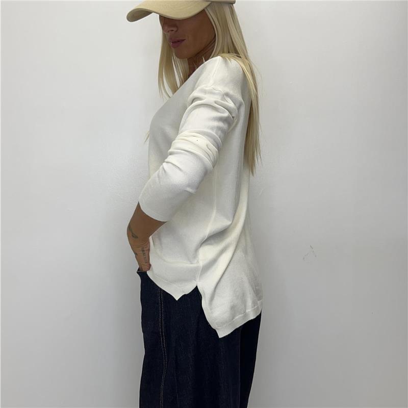 maglia basic con collo v live